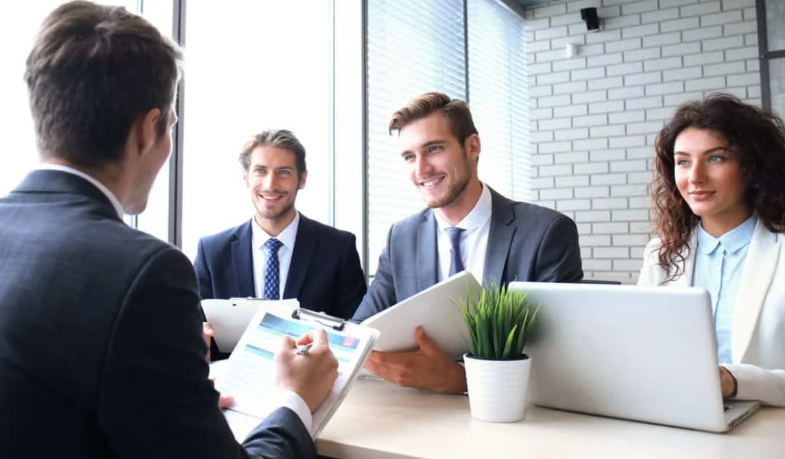 Candidate evaluation meeting